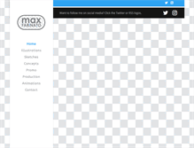 Tablet Screenshot of maxfarinato.com